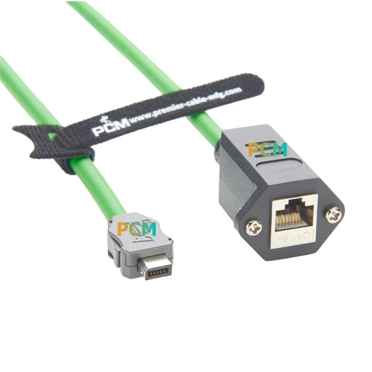 IX Industrial B Key To RJ45 Panel Mount Cable suppliers