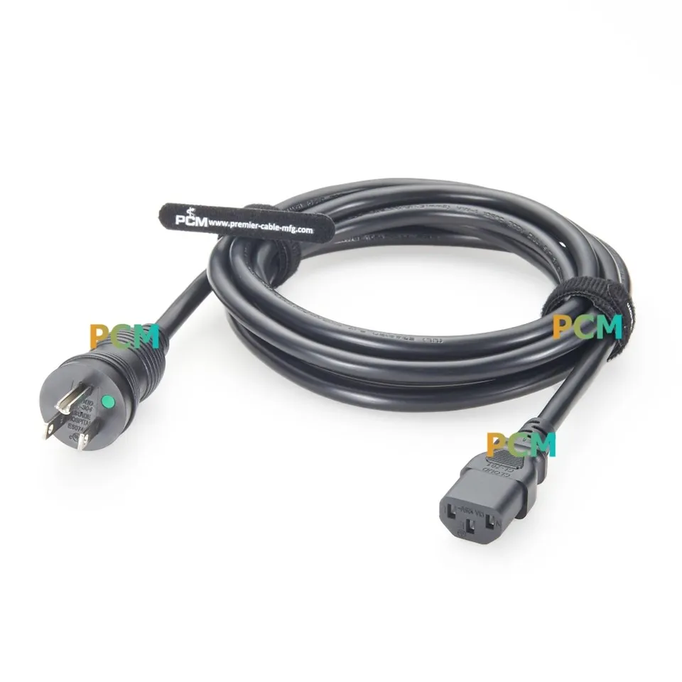 Hospital Grade 5-15P To C13 Power Cord