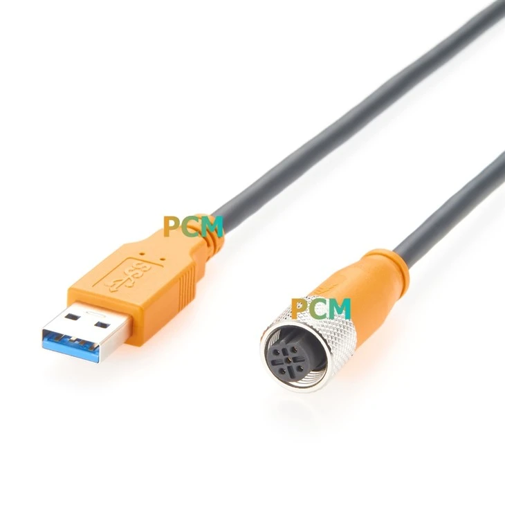IFM E12689 USB To M12 Connection Cable