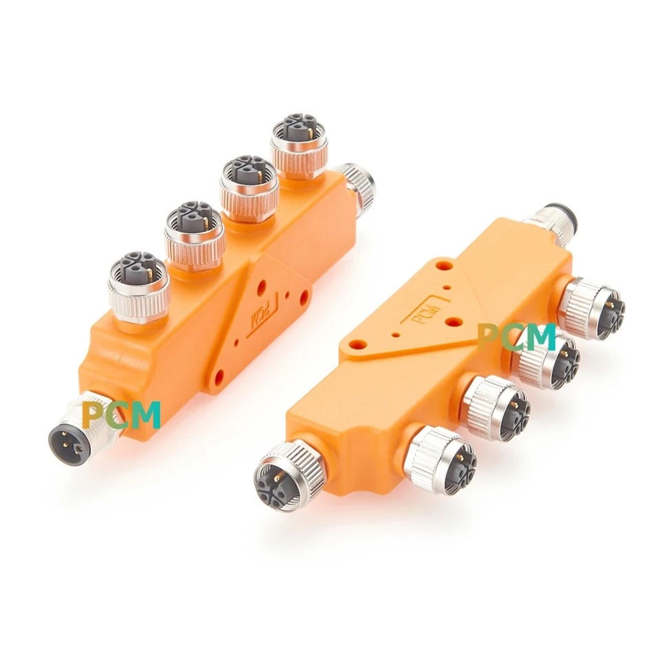M12 L-Coded Power Distributor