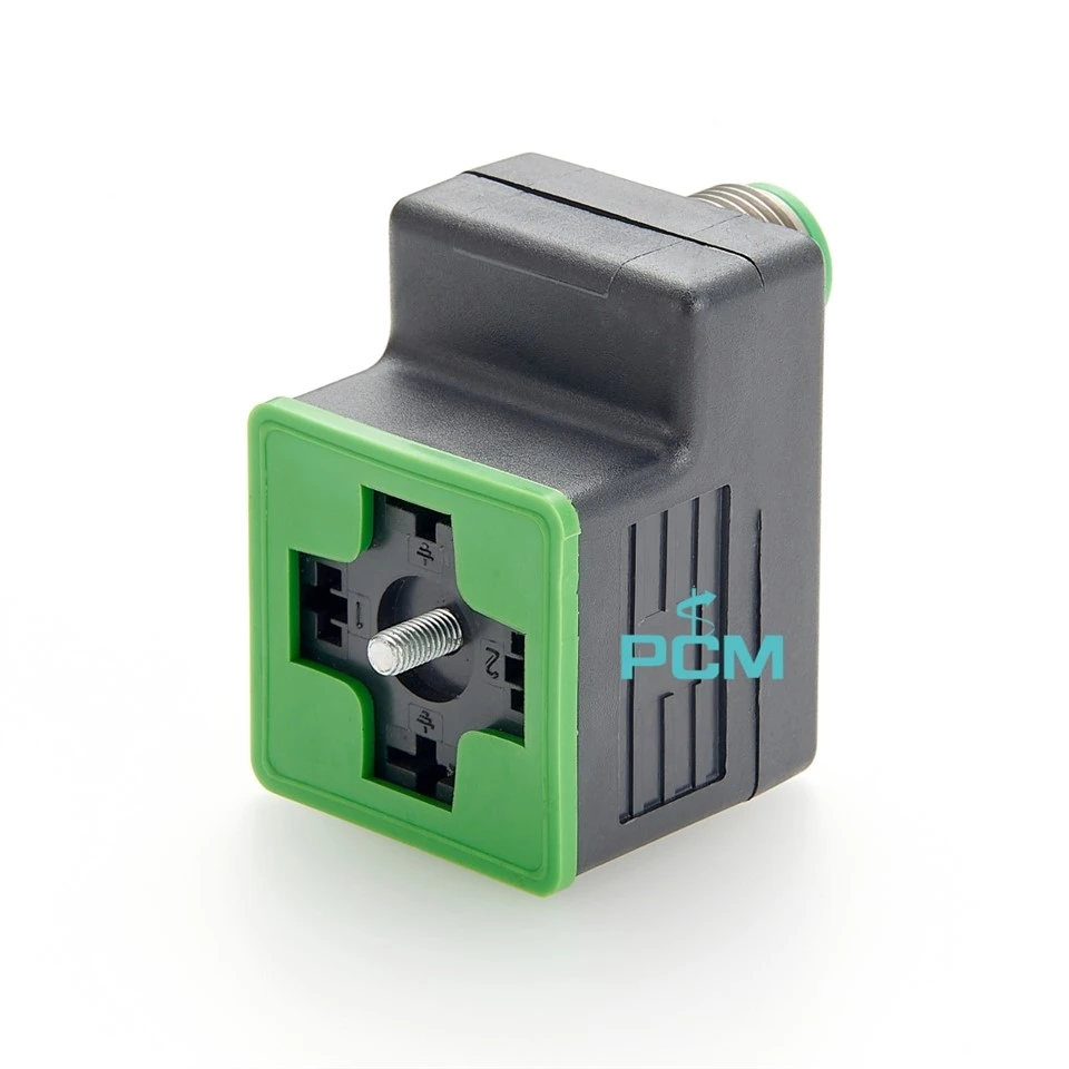 MPM M8 M12 do DIN 43650 Priključek ventila tvori adapter