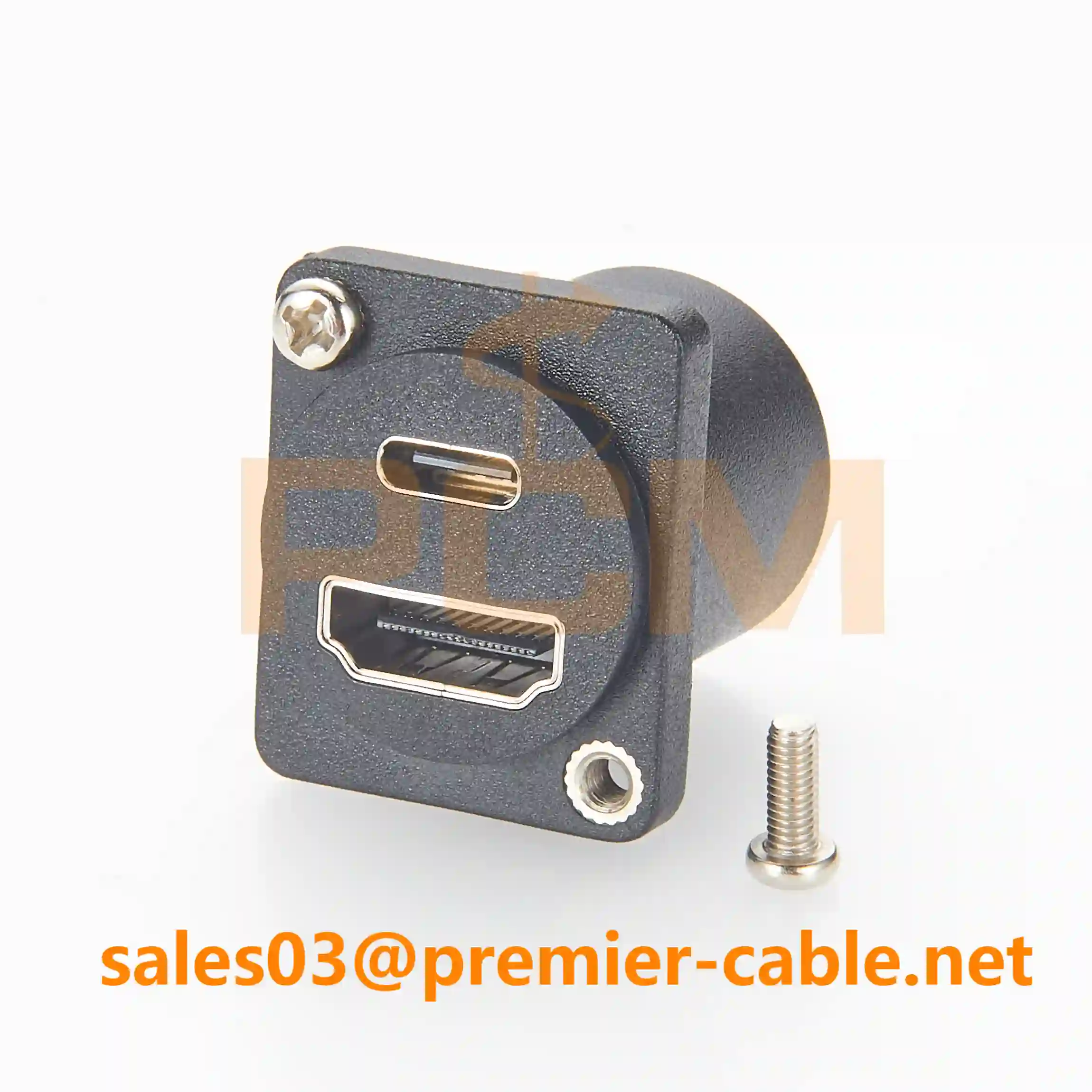HDMI USB-C Panel Mount Adapter HDMI USB-C Panel Mount Adapter