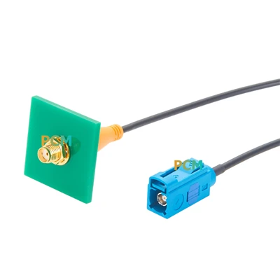 Pregradni adapterski kabel Fakra na SMA RG174