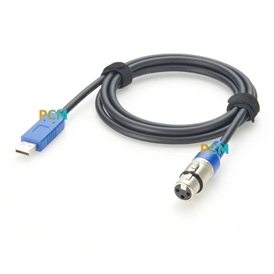 Adapter DMX do USB RS485 XLR kabel