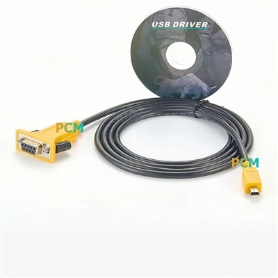 Mini-USB Type-B 2.0 RS232 D-Sub DB9 Socket Converter Adapter Sklop serijskega kabla