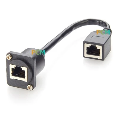 Kabel za prirobnico RJ45 v izrezu plošče XLR