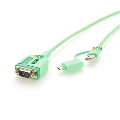 RS232 DB9 Serijski konektor ženskega kabla do USB