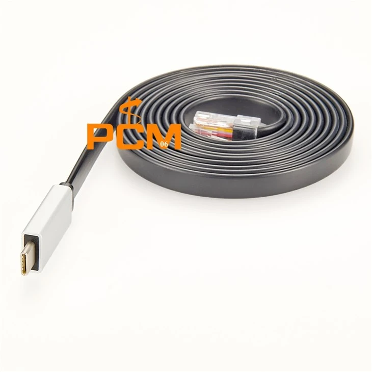 USB-C To RJ45 Console Cable With FTDI Chip